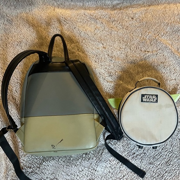 Baby Yoda Backpack and Matching Lunch Bag - Picture 3 of 11